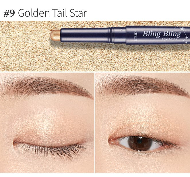 Etude House Bling Bling Eye Stick #09 Golden Tail Star