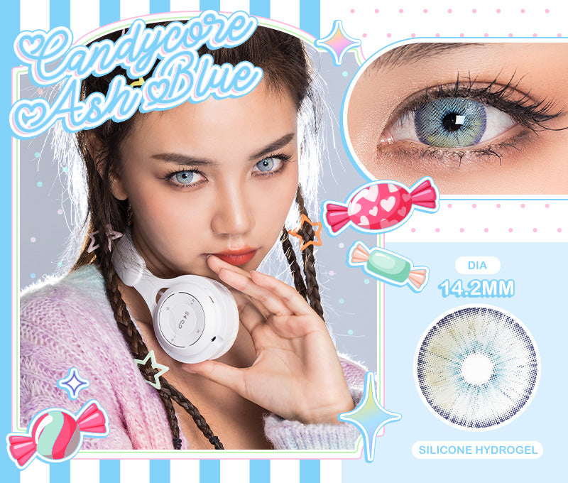 – Candycore blue serves a luminous effect on your eyes