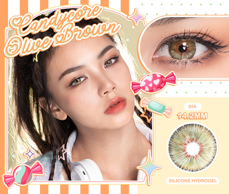 The most sweet and bright shades Candycore Olive Brown