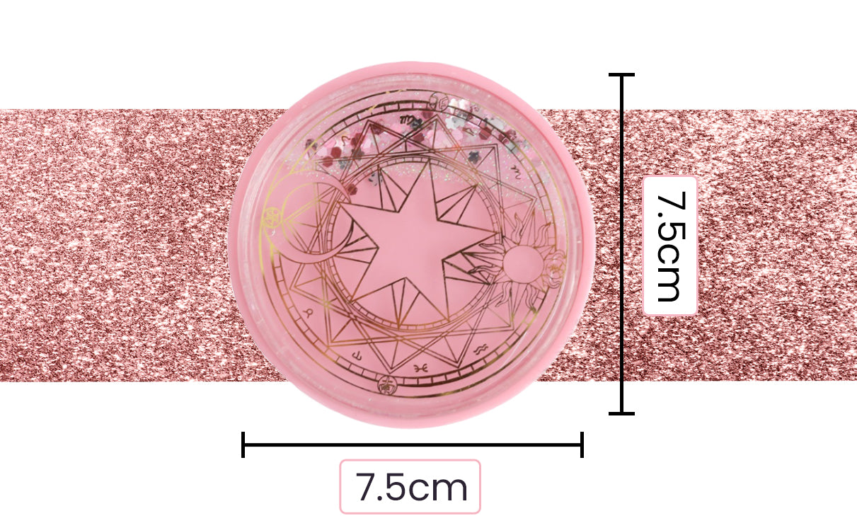 The size of Cardcaptor Sakura Glitter Travel Lens Case