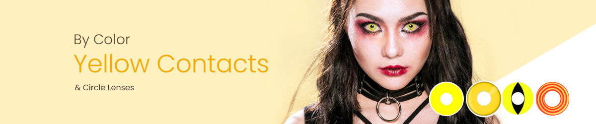 yellow contacts