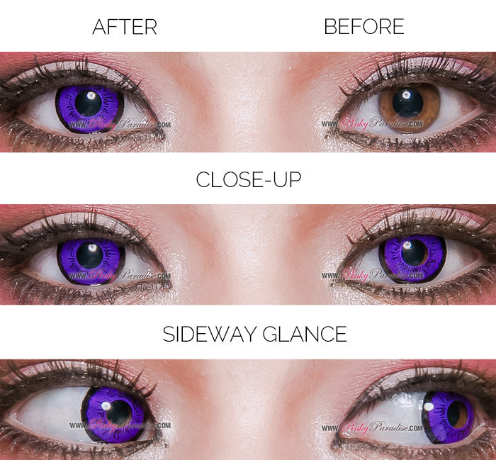 EOS Dolly Eye Violet close up