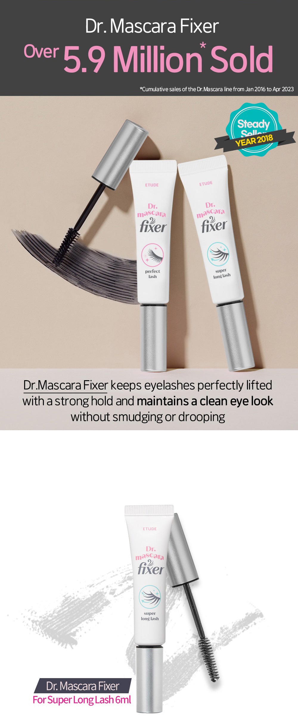 Etude House Dr. Mascara Fixer for Super Long Lash