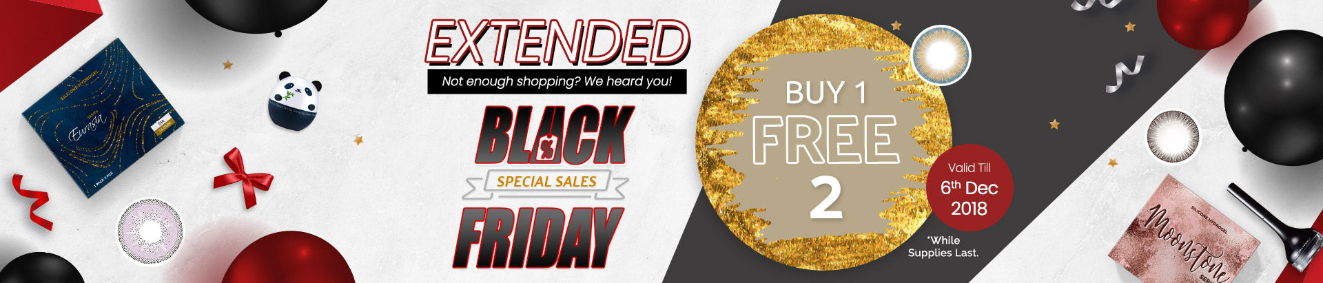 Black Friday Promotion Extended