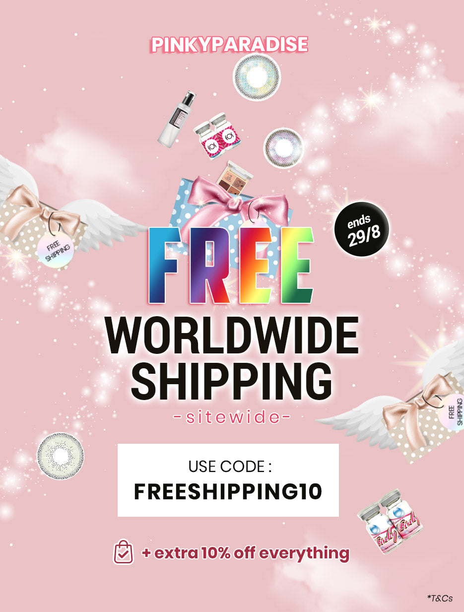 Zero Shipping fee + Extra 10% off everything