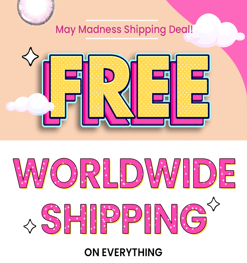Free Worldwide Shipping on Everything