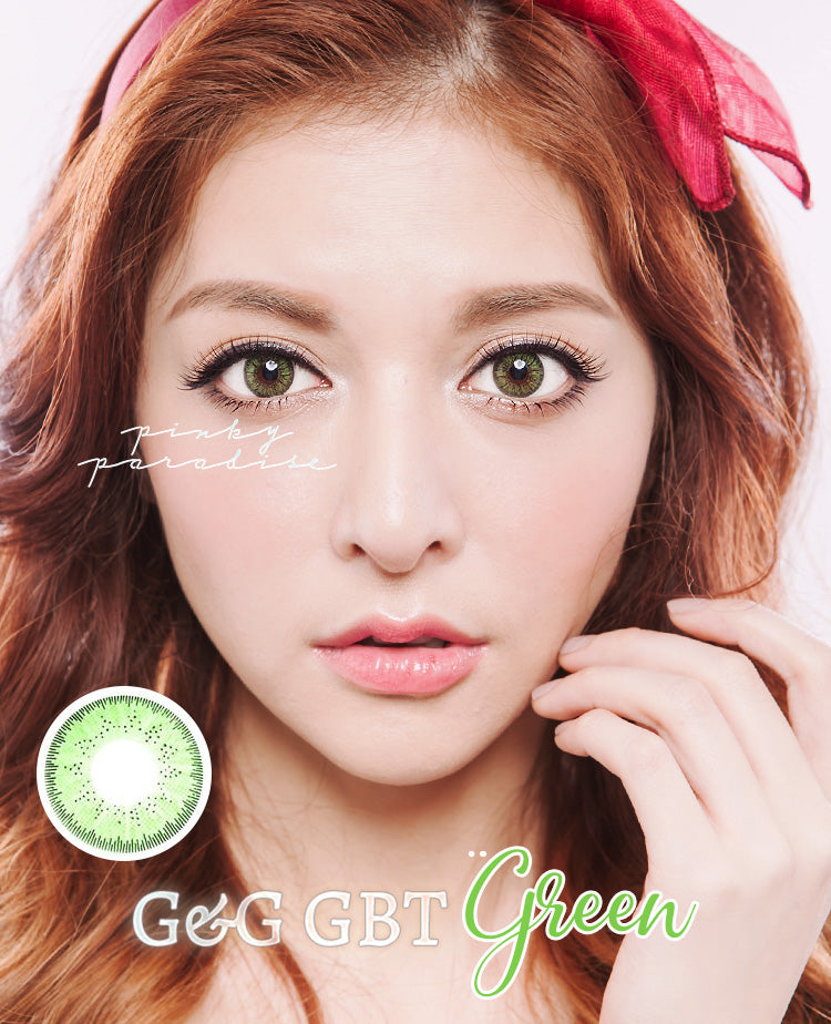 GBT Green Circle Lenses (Colored Contacts)