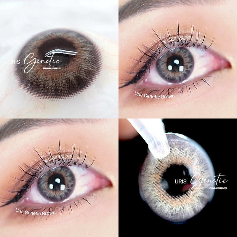The most realistic colored contact lenses from Uris Genetic Series brown