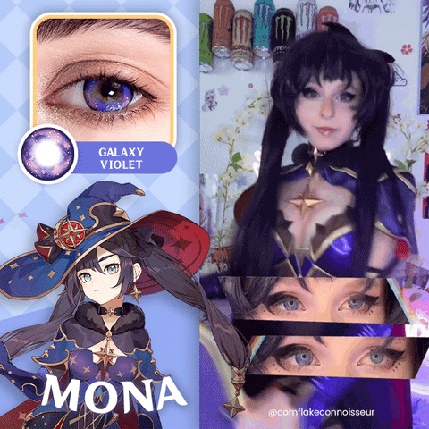 Mona Megistus (Genshin Impact) Cosplay Contacts