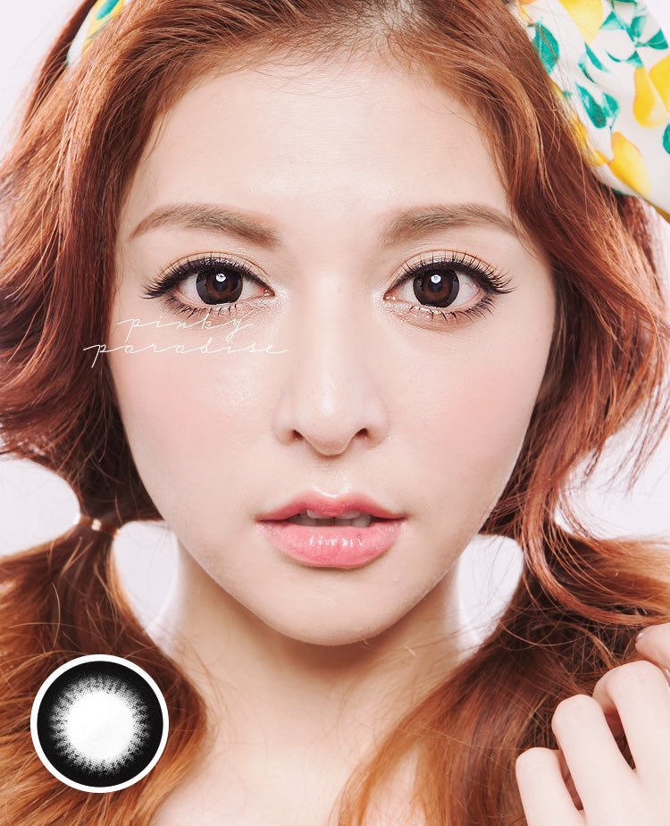 G&G Frozen Black Circle Lenses (Colored Contacts)