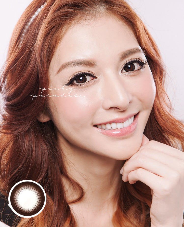 G&G Frozen Brown Circle Lenses (Colored Contacts)