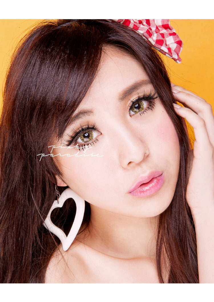 G&G Shimmer Yellow Circle Lenses (Colored Contacts)