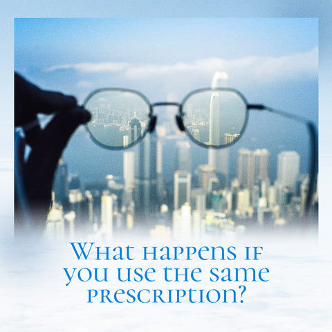 What happens if you use the same prescription?