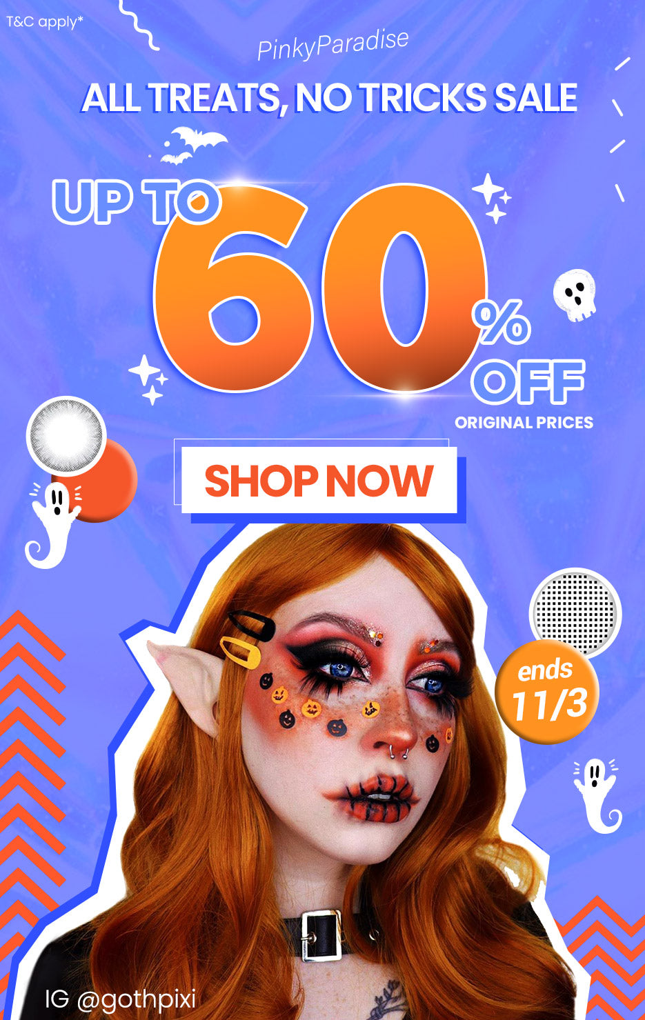 All Treats No Tricks Sale: Up to 60% Off
