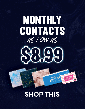 up to 60% off all colored contacts