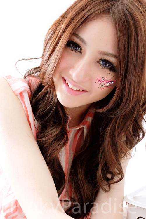 G&G Heart Blue Circle Lenses (Colored Contacts)