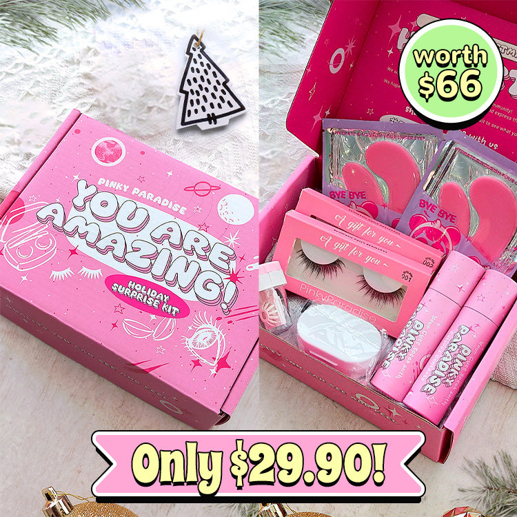 Pinkyparadise holiday surprise kit