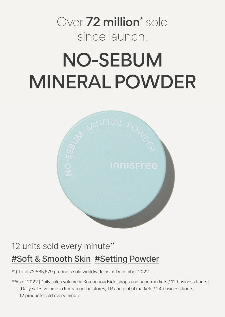 Best Innisfree no sebum mineral powder