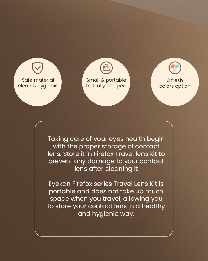 Features of Eyekan Mini Fox Travel Lens Kit