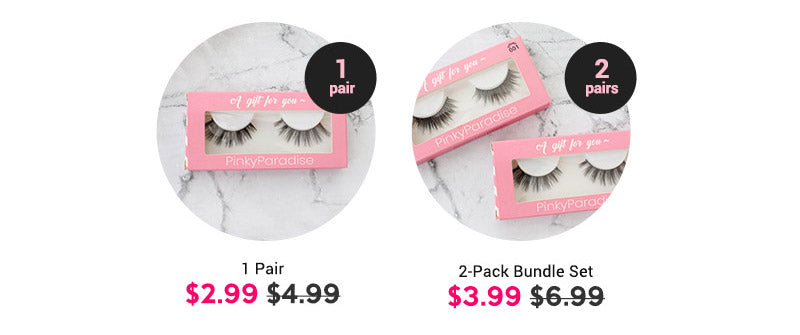 Discounted Prices of 3D Faux Mink Lashes