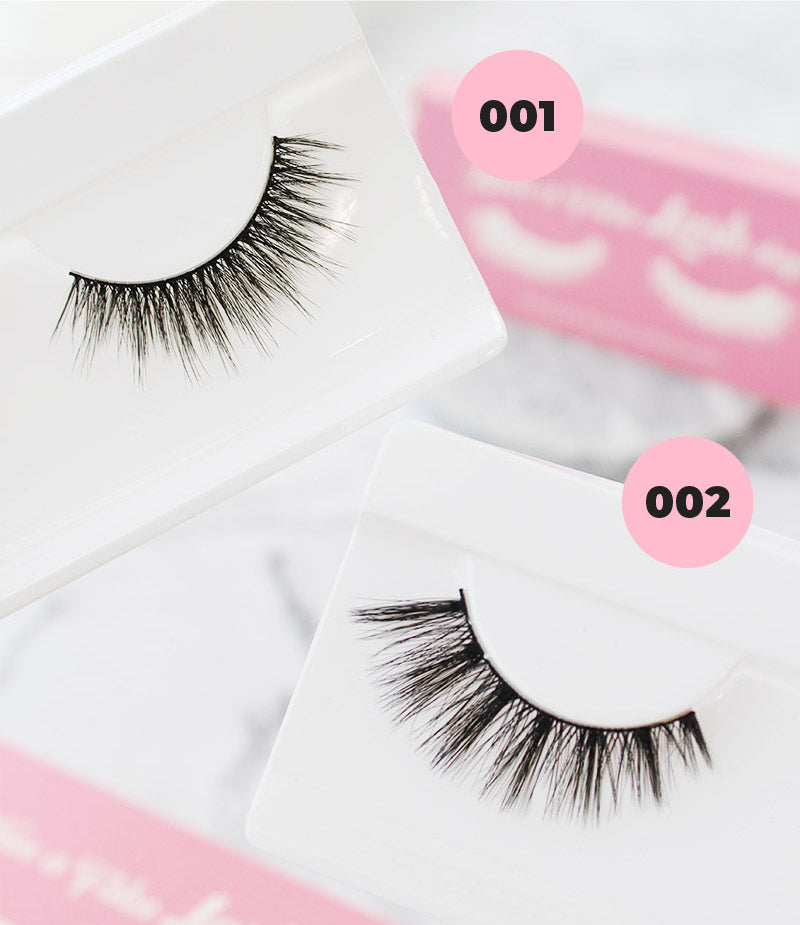  Two Different Styles of PinkyParadise 3D Faux Mink Lashes with Packaging