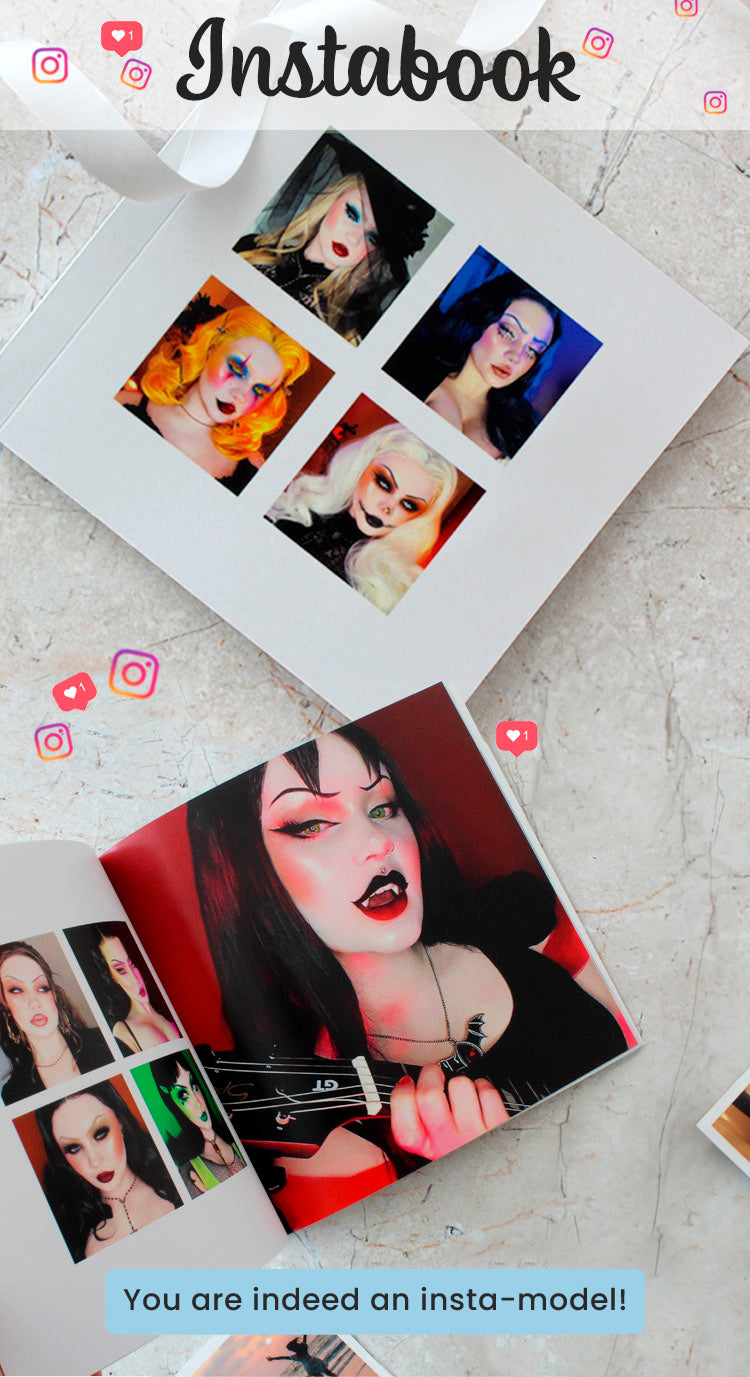 Personalized Instagram photos to softcover photobook