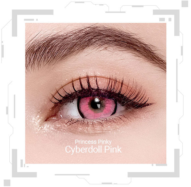 Princess Pinky Cyberdoll Pink – The brightest pink lenses for cosplay and Halloween