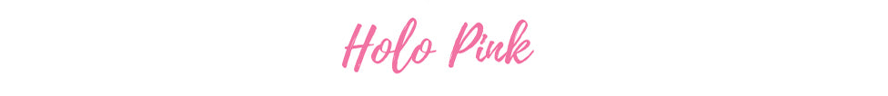 Princess Pinky Tiedye Holo Pink