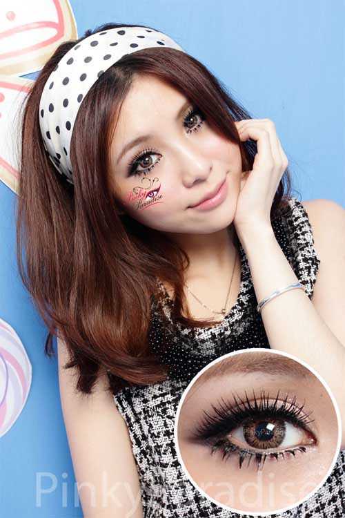 G&G Queenie Royal Brown - Circle Lenses (Colored Contacts)