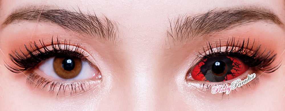 angry eyes effect contact lenses