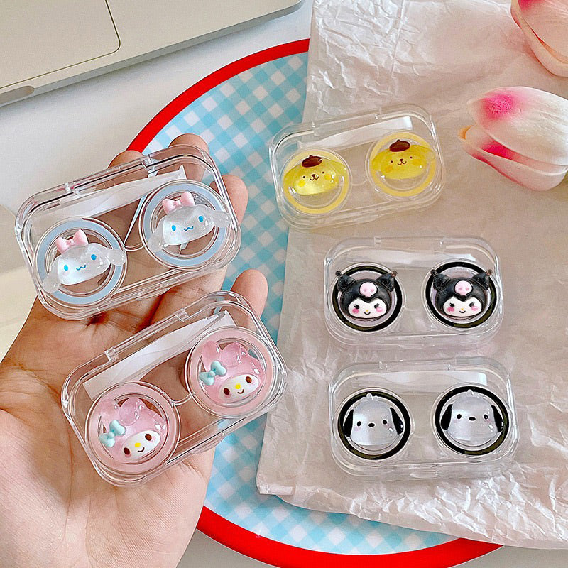 Sanrio Mini Transparent Travel Lens Case | PinkyParadise