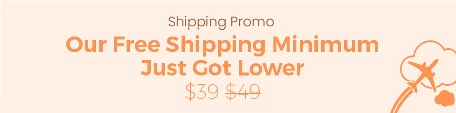 Enjoy Free worldwide shipping deal on orders over $39