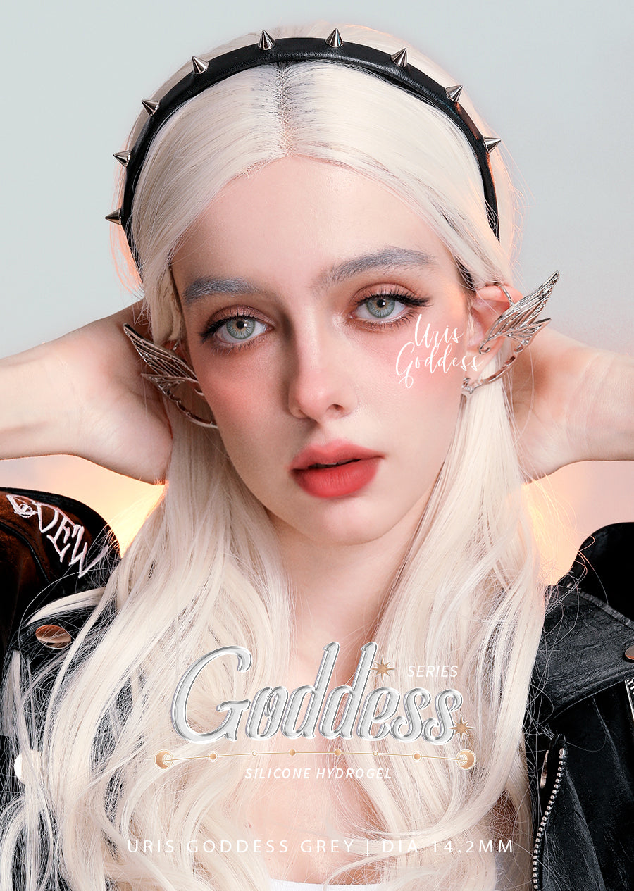 Uris Goddess Green Colored Contact Lenses | PinkyParadise