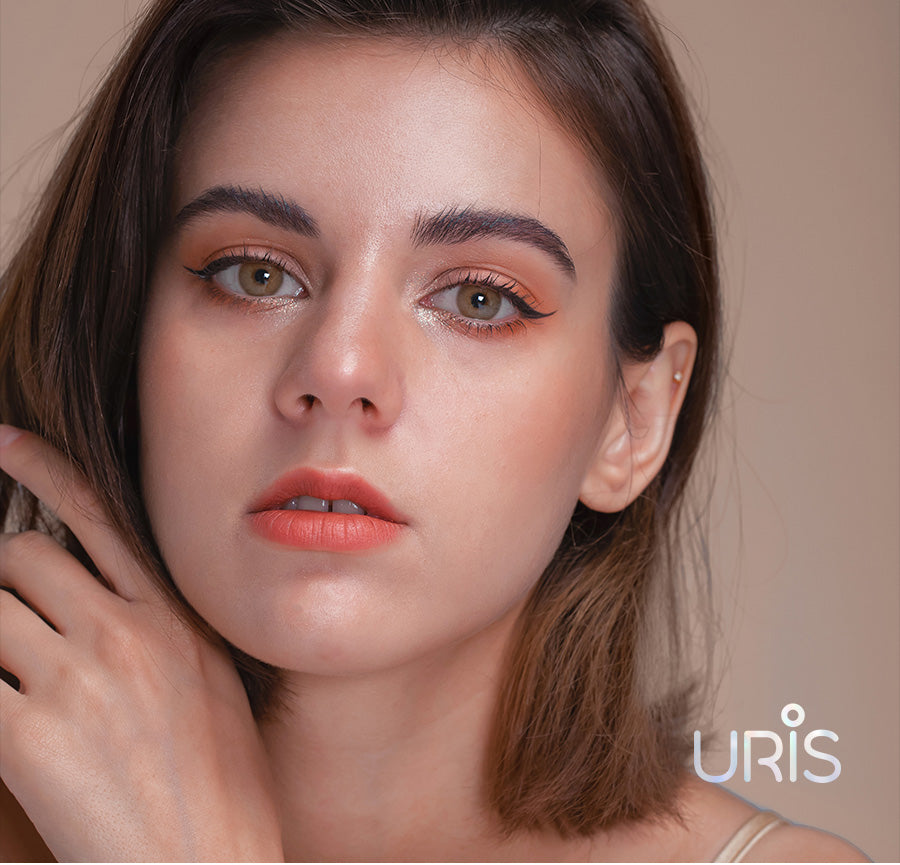 Pinkyparadise Uris Polaris Brown colored contact lenses