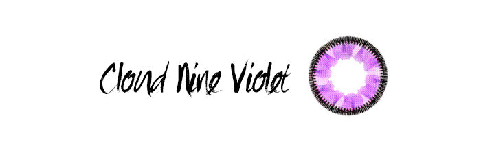 Vassen Cloud Nine Violet Circle Lenses (Colored Contacts)