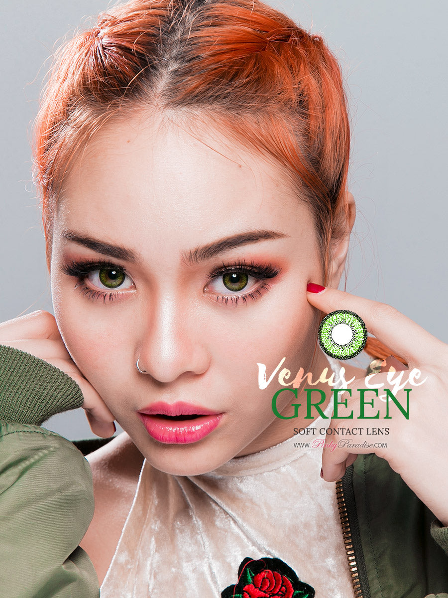 Venus Eye Green Circle Lenses (Colored Contact)