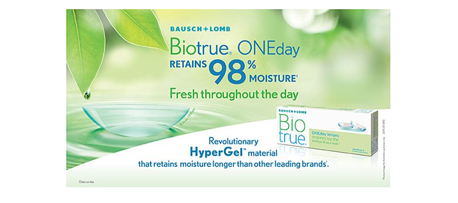 Bausch & Lomb Biotrue Toallitas Oculares (20 unidades)