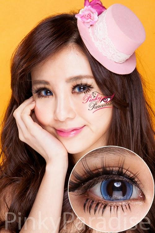 G&G Tulips Blue Circle Lenses (Colored Contacts)