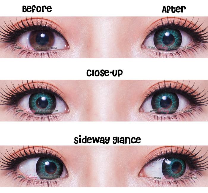 EOS Dolly Green Eye Contacts for Cosplay (Prescription)