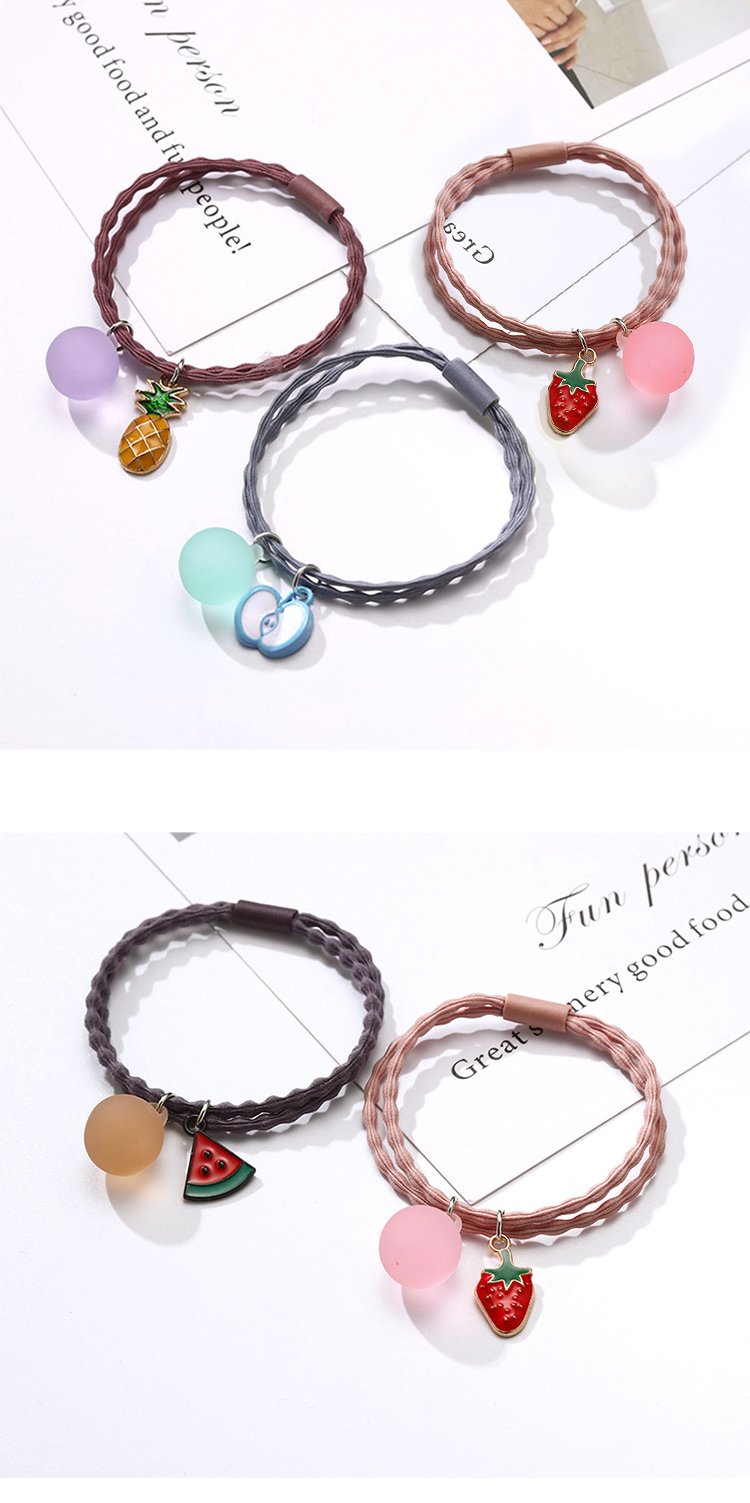 Fruit Charm Hair Tie