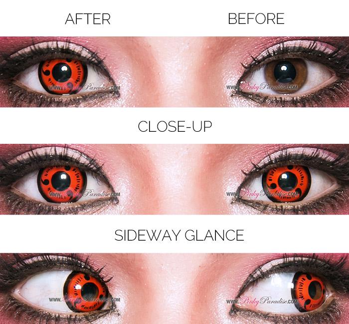 geo animation cp s1 sharingan level 3 cosplay contact Lenses
