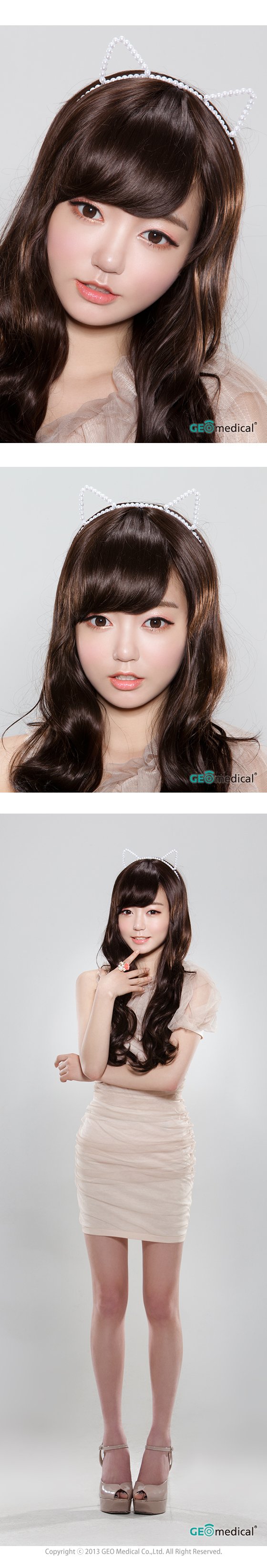 Geo HoliCat Lovely Cat Choco Circle Lenses (Colored Contacts)