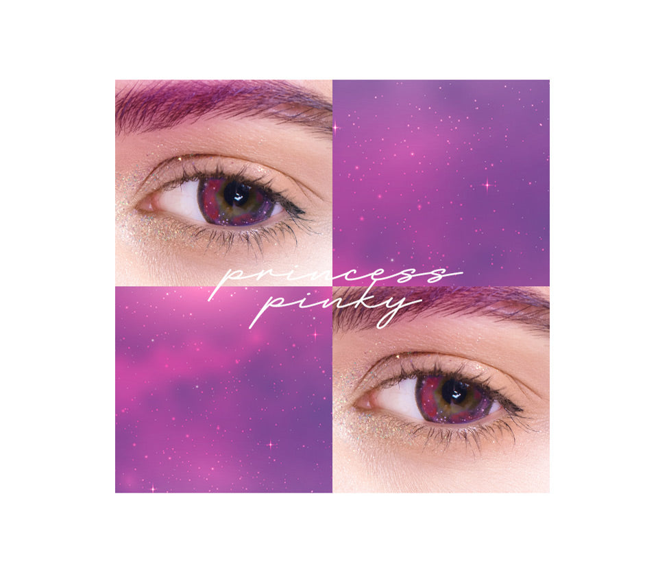 Princess Pinky Galaxy Pink – The best and vivid colored contacts for cosplay