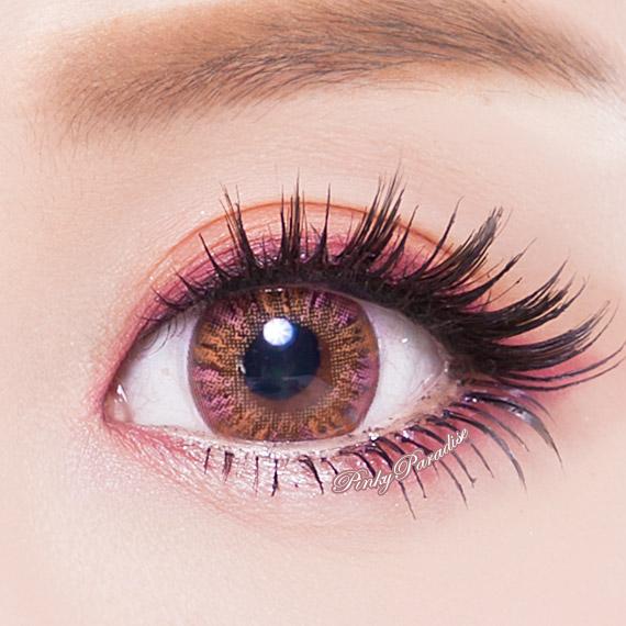 Vassen Rainbow Eyes Pinkish Brown Circle Lens Pinkyparadise Www Pinkyparadise Com