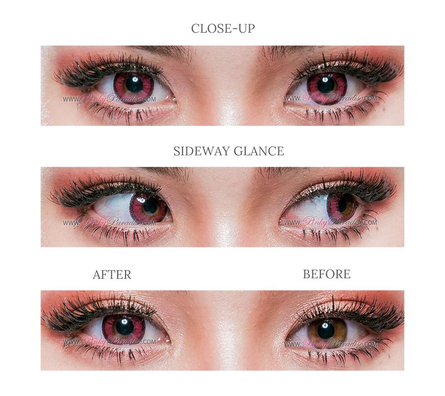 Venus Eye Red Circle Lenses (Colored Contacts)