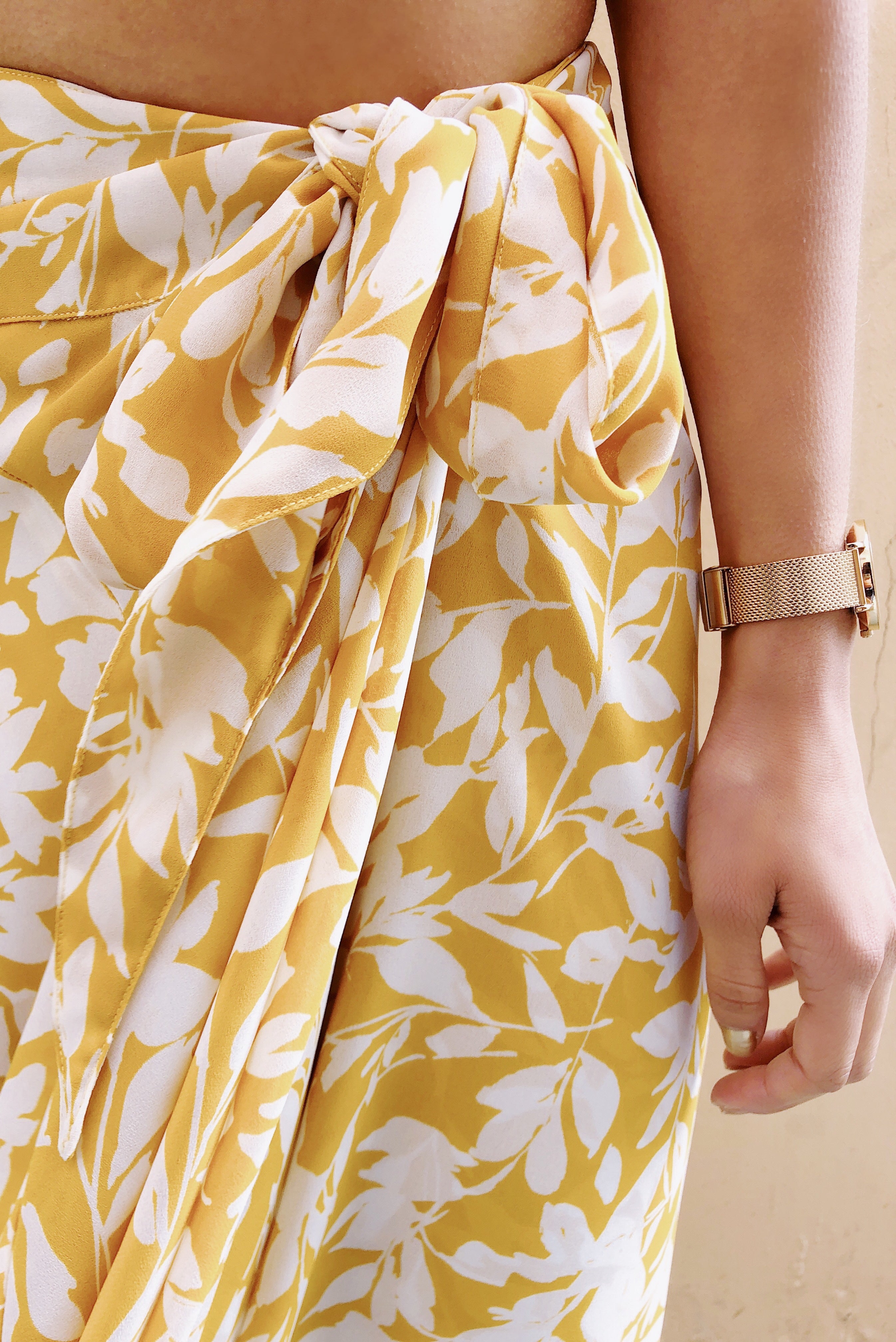 Genevieve Skirt - Yellow Lei