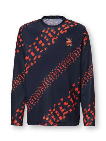 Long sleeve Red Bull Red Blue Logo - Idolstore - Merchandise and  Collectibles