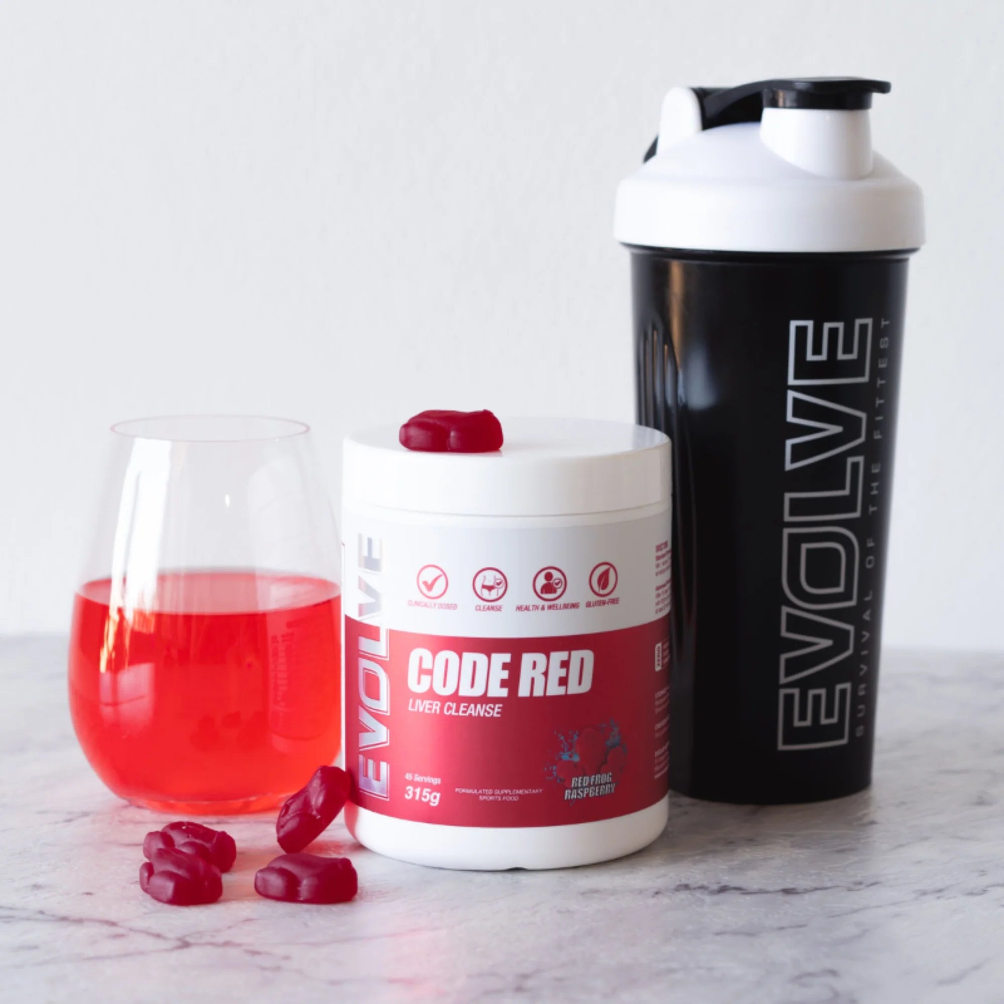 Evolve Code Red Size:45 Serves Assists performance