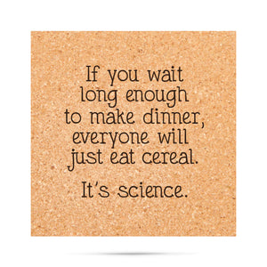 CEREAL CORK COASTER - SHOPGIRLS