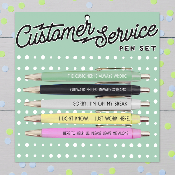 Sisters Boutique & Gifts, Inc. - The Original - The Work Sucks Pen Set  $11.95 When work just sucks read one of these. never too early to start  dreading Monday I'm starting